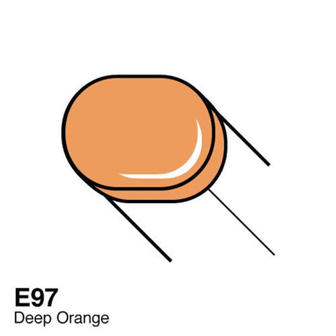 Hovedbilde Copic - Sketch Marker - E97 - DEEP ORANGE