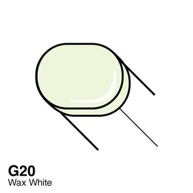 Hovedbilde Copic - Sketch Marker - G20 - WAX WHITE