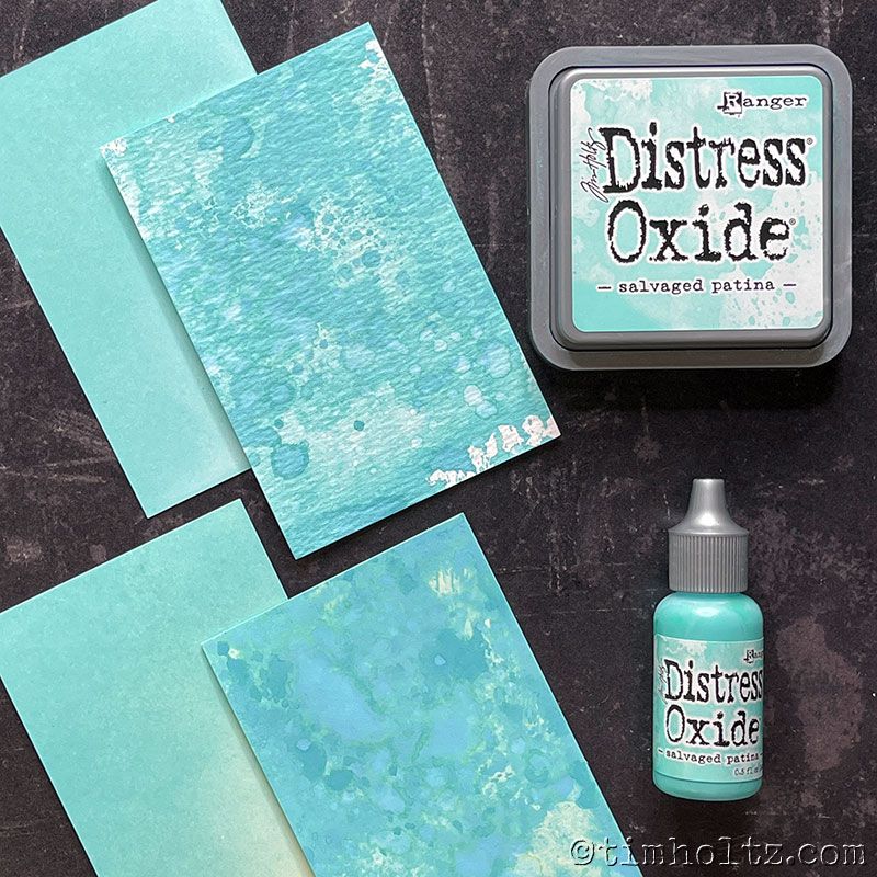 Tim Holtz - Distress Oxide - Re-Inker - Salvaged Patina - 72768