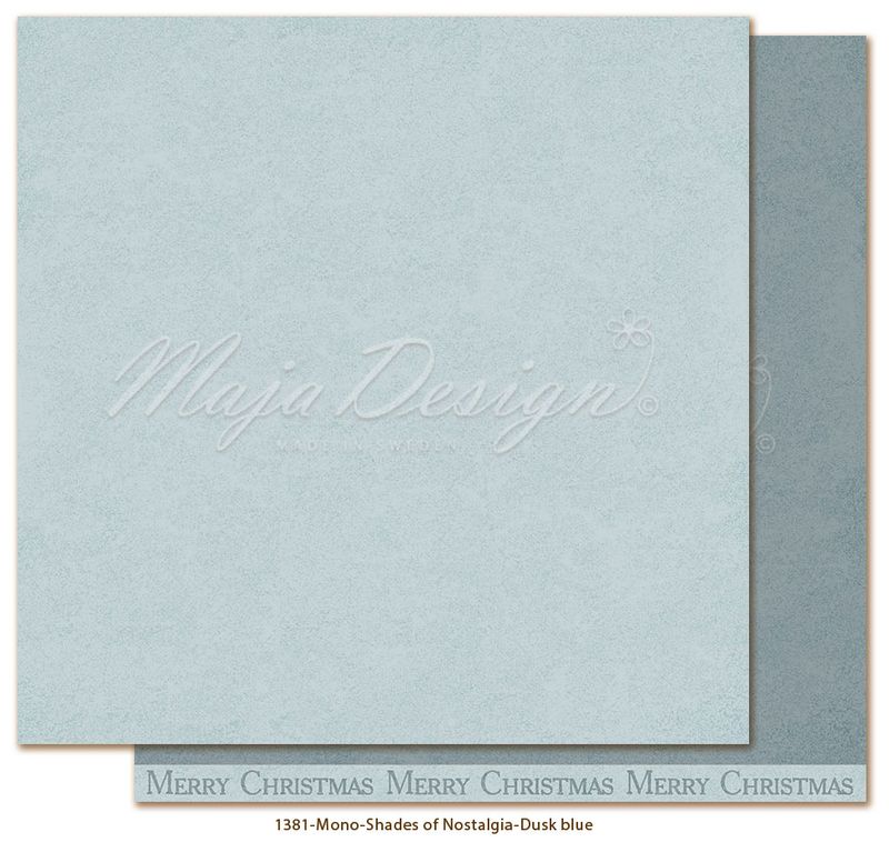 Maja Design - 1381 - Monochromes - Shades of Nostalgia - Dusk blue