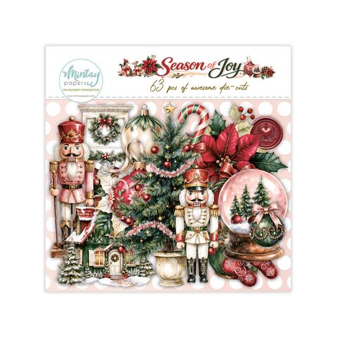 Hovedbilde Mintay - SOJ - Season of Joy - Paper Die-Cuts - 63 pcs