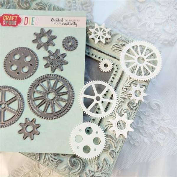 Craft & You - Dies - CW164 - Gears