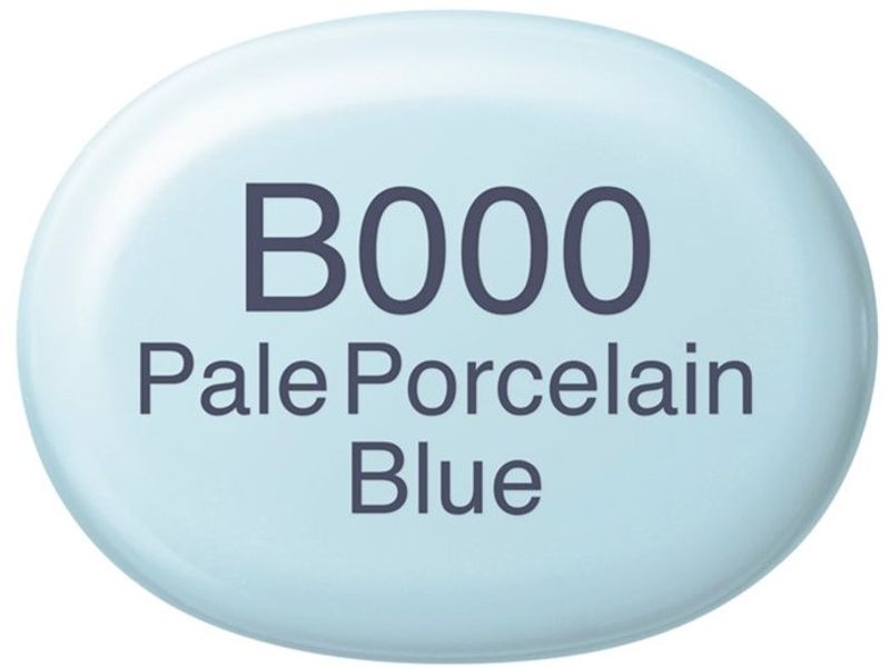 Copic - Sketch Marker - B000 - Pale Porcelain Blue