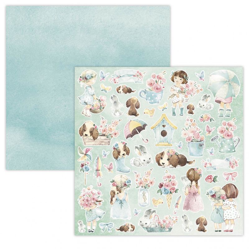 Studio Light - PS04 - 12x12 Paper Pack - Little Blossom