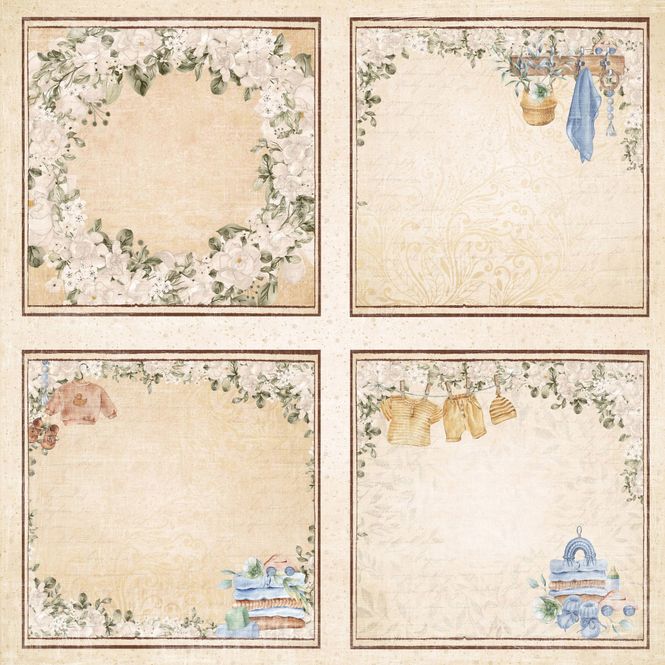Hovedbilde Reprint - 12x12 - RP0569 - Vintage Baby - Cards