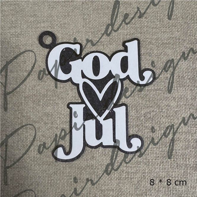 Hovedbilde Papirdesign - Dies - PD 1587 - God jul 33