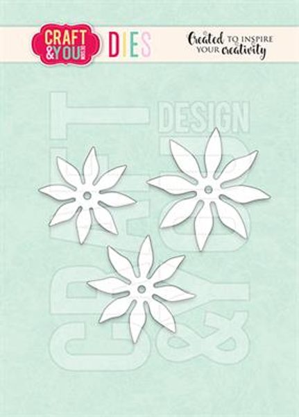 Craft & You - Dies - CW280 - Magda's Sunflower