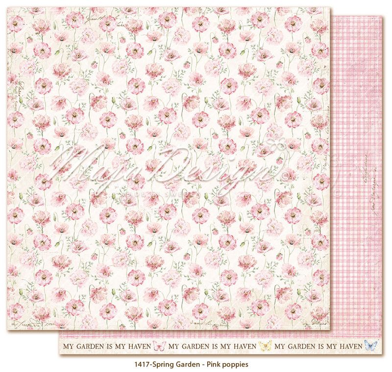 Maja Design - 1426 - Spring Garden - 12x12 Paper Pack - inkl monochromes