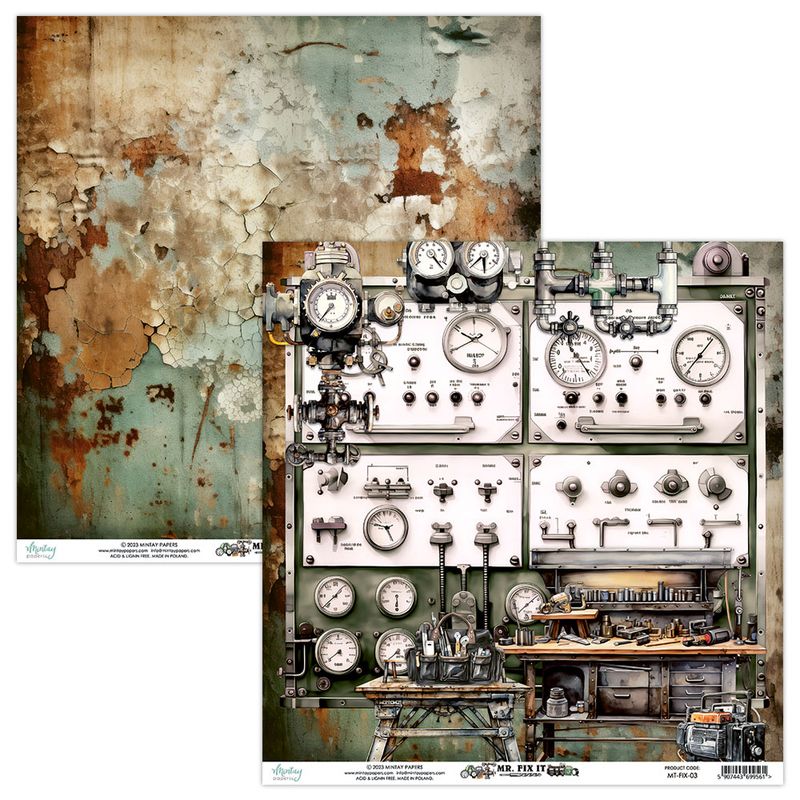 Mintay - FIX - 12x12 - Mr. Fix It - 03