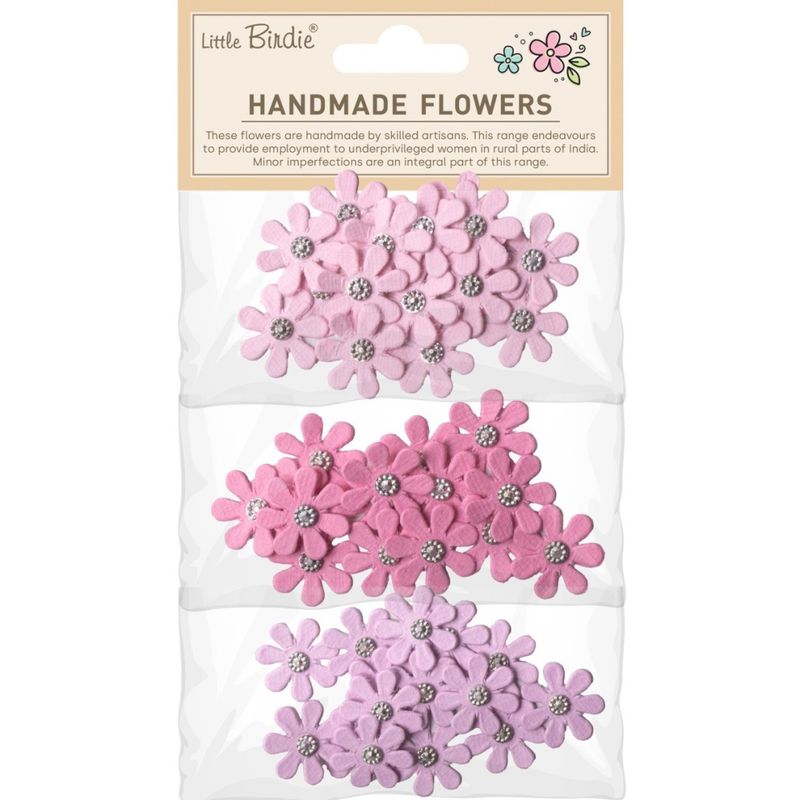 Little Birdie - Handmade Flowers - Luna - Lavender Vibes - 45 stk