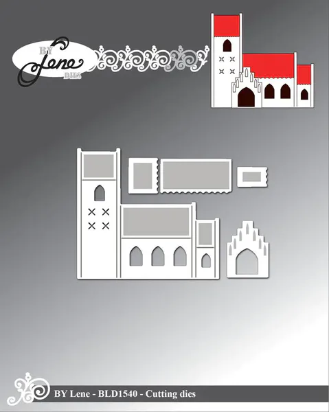 By Lene - Dies - BLD1540 - Church - Mini