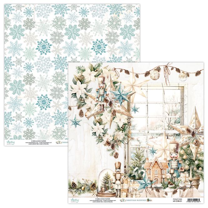 Hovedbilde Mintay - CHB - 12x12 - Christmas Blessings - 01