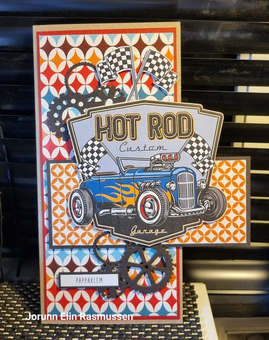 Hovedbilde Jorunns Scrapperier - 2022-08 - Retro - Hot Rod