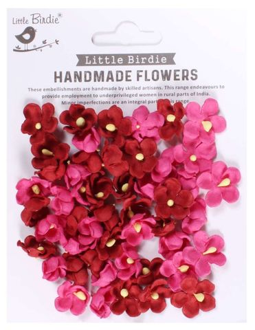 Hovedbilde Little Birdie - Handmade Flowers - Paula - Candy Mix - 50 stk