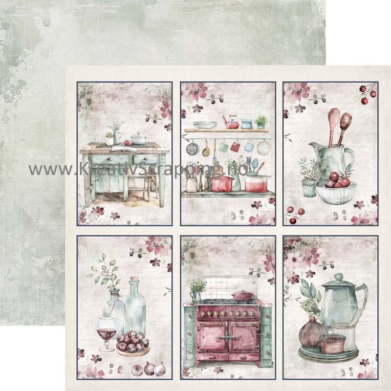 Reprint - 12x12 - RP0639 - Kitchen - Cards