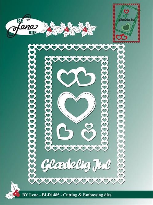 Hovedbilde By Lene - Dies - BLD1485 - Heart Frame