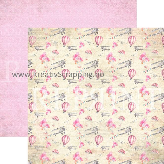 Hovedbilde Reprint - 12x12 - RP0330 - Springtime - Balloons