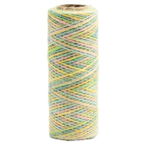 Hovedbilde Kort & Godt - HA203 - Hamp - 0,8 mm - Lys pastell mix - 80m