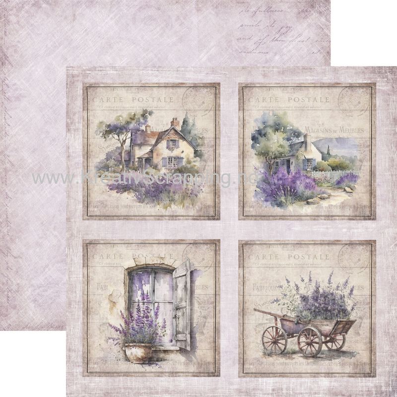 Reprint - 8x8 - RPM043 - Provence Paper Pack