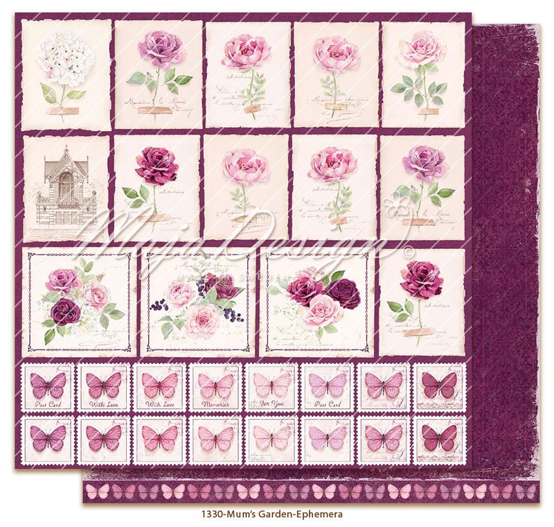 Maja Design - 1330 - Mum's Garden - Ephemera
