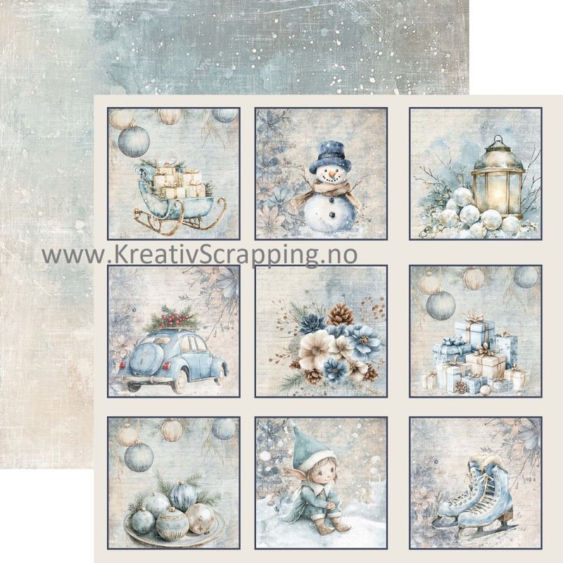 Reprint - 12x12 - RP0664 - Winter Vibes - Tags