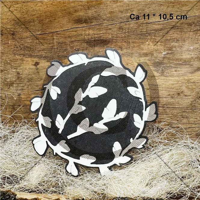 Hovedbilde Papirdesign Dies PD 01270 - Gåsunger krans