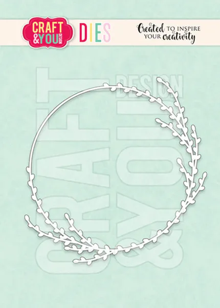 Craft & You - Dies - CW271 - Catkins Wreath