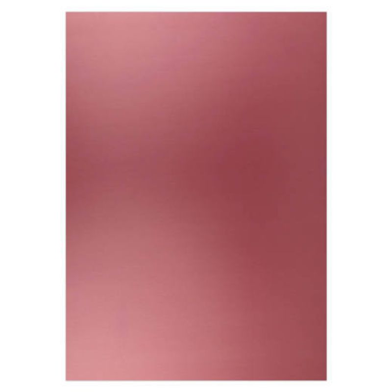 Find it - Card Deco - A4 - Metallic cardstock - 006 - Burgundy - 6pk