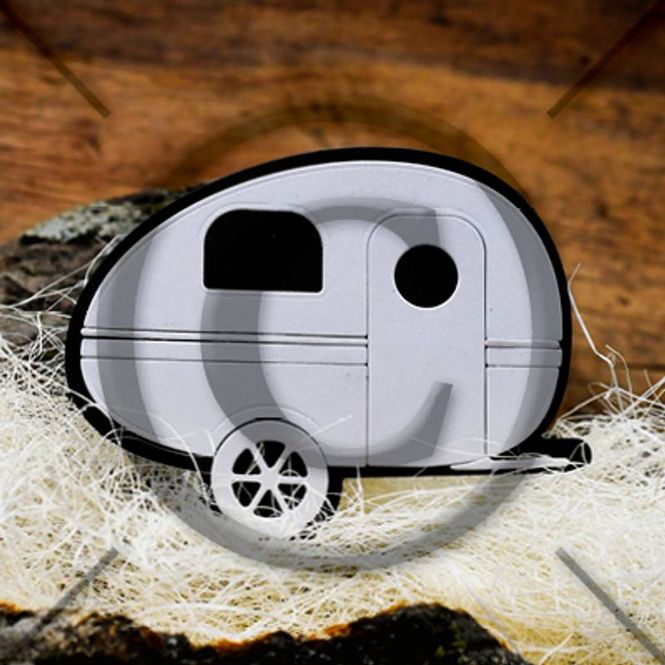 Hovedbilde Papirdesign Dies PD2200842 - Campingtur