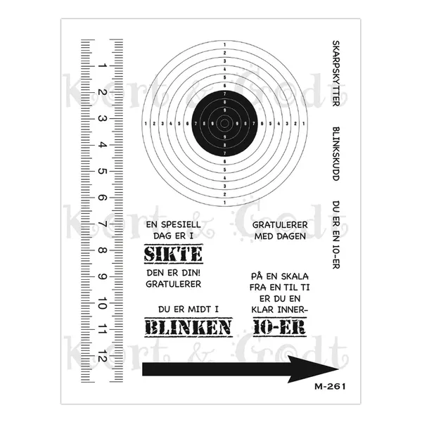 Kort & Godt - M-261 - Blinkskudd