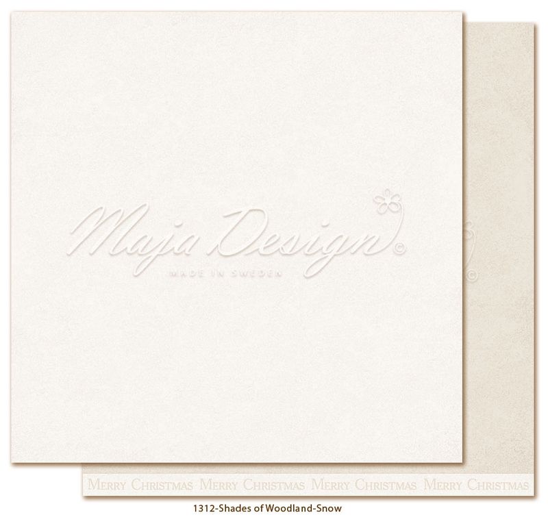 Maja Design - 1312 - Monochromes - Shades of Woodland - Snow