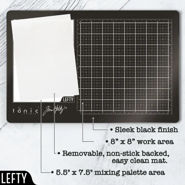 Tim Holtz - 2632E - Travel Glass Mat - 10.25x15.7