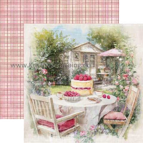 Hovedbilde Reprint - 12x12 - RP0750 - Summer Garden - Romantic garden
