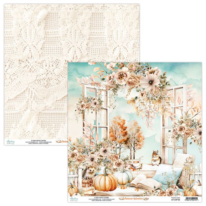 Hovedbilde Mintay - ASP - 6x6 Paper Pad - Autumn Splendor