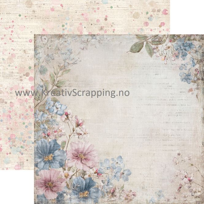 Hovedbilde Reprint - 12x12 - RP0725 - Happiness - Flower Corner