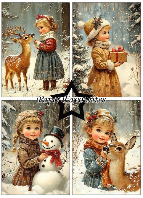 Hovedbilde Paper Favourites - A6 Paper Pack - PFA592 - Vintage Winter