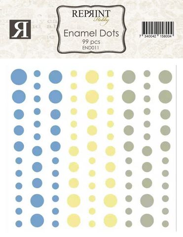 Hovedbilde Reprint -  Enamel Dots - END011 - Summer Meadow - 99 stk