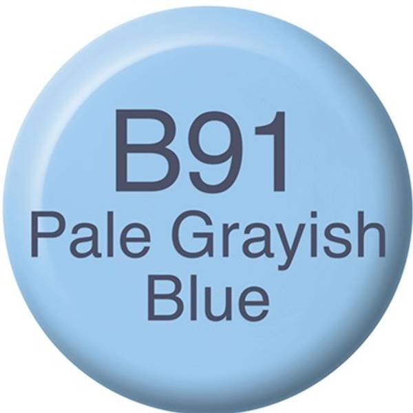 Copic - Ink Refill - 12 ml - B91 - Pale Grayish Blue