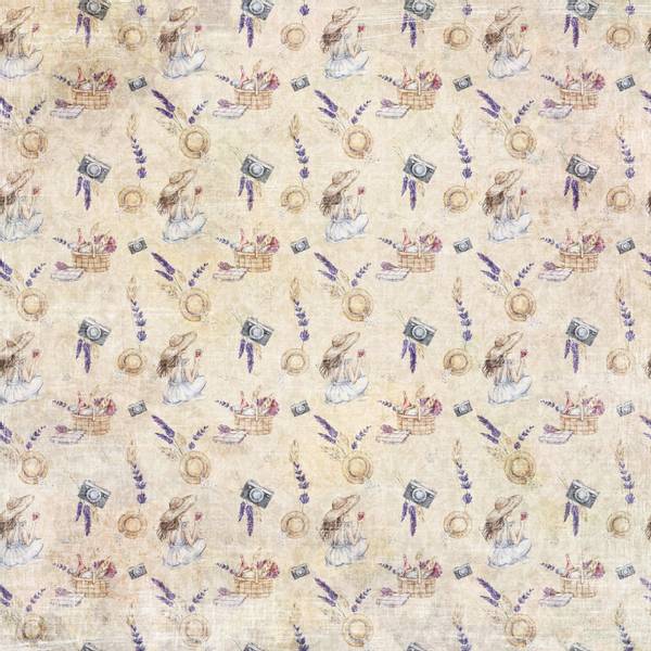 Reprint - 12x12 - RP0512 - Spring in Tuscany - Lazy Day