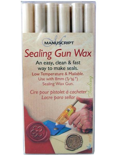 Manuscript - Sealing Gun Wax - Perlemor - 6stk