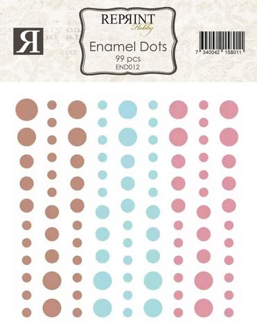 Hovedbilde Reprint -  Enamel Dots - END012 - The Pottery - 99 stk
