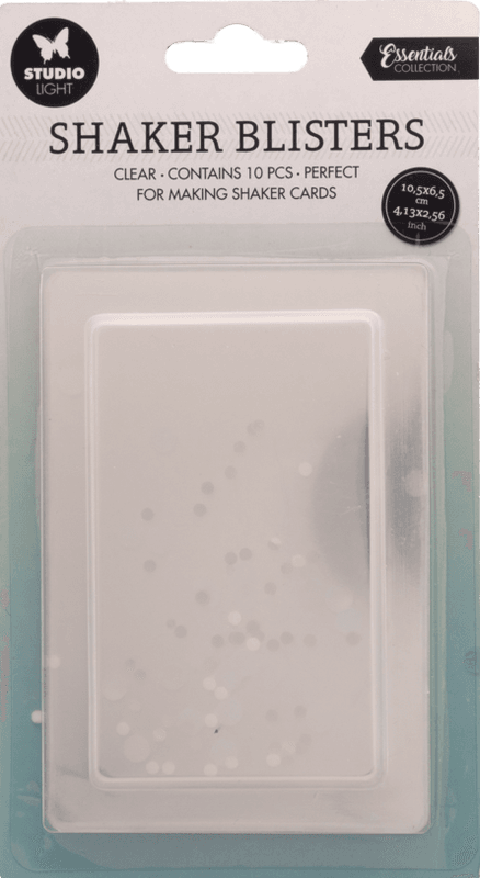 Studio Light - BLIS04 - Shaker Blisters - Rectangle - 6,5x10,5cm