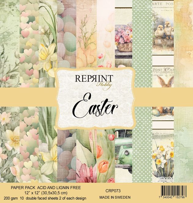 Hovedbilde Reprint - 12x12 - CRP073 - Easter - Paper Pack