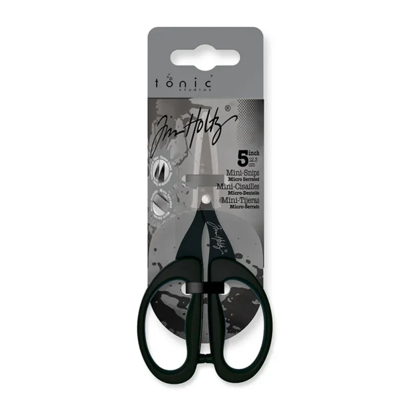 Tim Holtz -  816 - Mini-Snips - Non-Stick Micro Serrated - 5