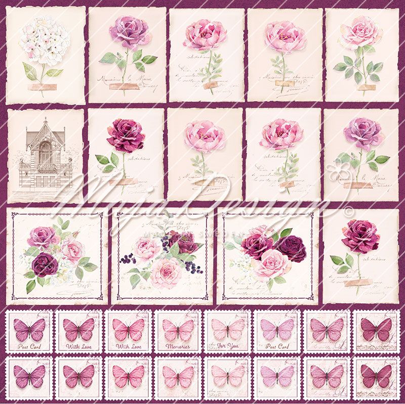 Maja Design - 1330 - Mum's Garden - Ephemera
