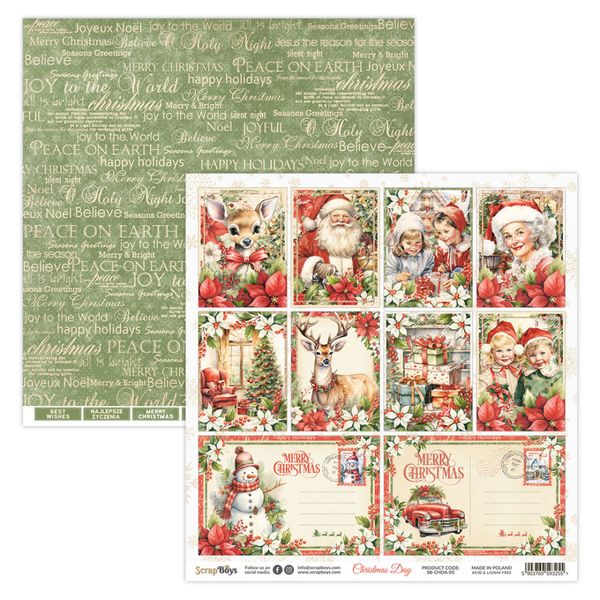 ScrapBoys - Christmas Day - 12x12 - CHDA-05