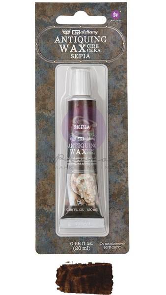 Finnabair - 969066 - Art Alchemy Antiquing Wax - Sepia