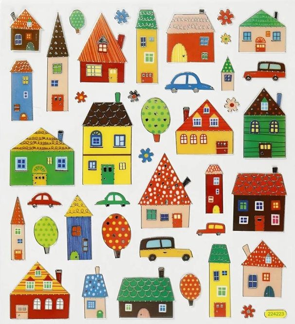 Hovedbilde Creotime - Stickers - 27189 - Byliv