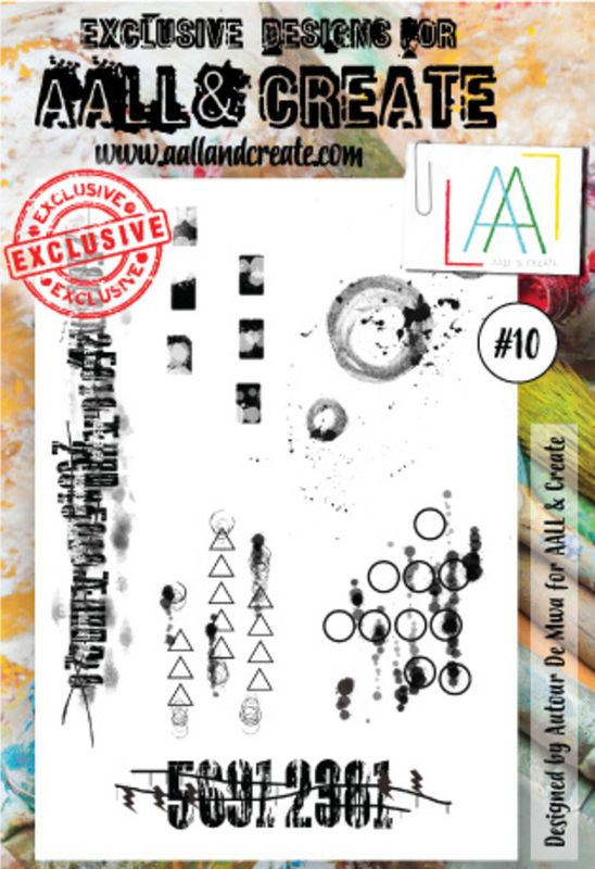 AALL & Create - Stamp # 10 - A6 - Background