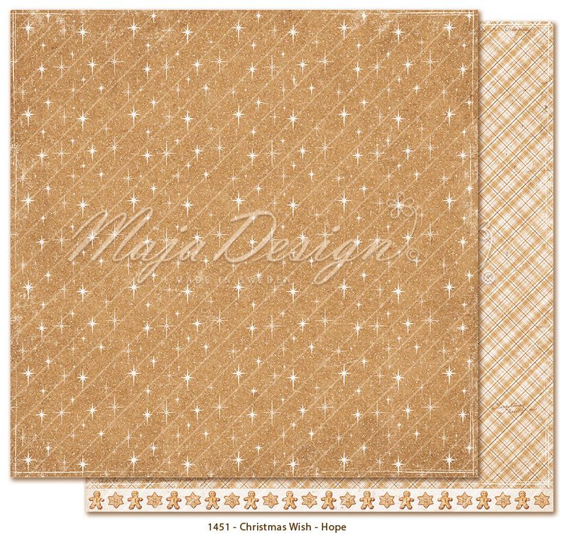 Maja Design - 1467 - Christmas Wish - 12x12 Paper Pack - inkl monochromes